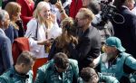 Zandvoort 27 augustus 2023
Grandprix F1 van Zandvoort gewonnen door Max Verstappen.
Koning Willem Alexander Koningin Maxima  en Prins Bernhard Jr. bij F1 Zandvoort