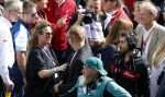 Zandvoort 27 augustus 2023
Grandprix F1 van Zandvoort gewonnen door Max Verstappen.
Koning Willem Alexander Koningin Maxima  en Prins Bernhard Jr. bij F1 Zandvoort