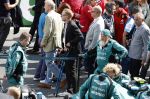 Zandvoort 27 augustus 2023
Grandprix F1 van Zandvoort gewonnen door Max Verstappen.
Koning Willem Alexander Koningin Maxima  en Prins Bernhard Jr. bij F1 Zandvoort