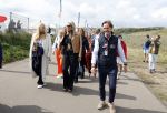 Zandvoort 27 augustus 2023
Grandprix F1 van Zandvoort 
Koning Willem Alexander Koningin Maxima Prinses Amalia en Prinses Alexia bij F1 Zandvoort