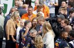 Zandvoort 27 augustus 2023
Grandprix F1 van Zandvoort Koning Willem Alexander Koningin Maxima Prinses Amalia en Prinses Alexia bij F1 Zandvoort