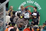 Zandvoort 27 augustus 2023
Grandprix F1 van Zandvoort gewonnen door Max Verstappen.
Koning Willem Alexander Koningin Maxima met Max Verstappen bij F1