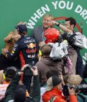 Zandvoort 27 augustus 2023
Grandprix F1 van Zandvoort gewonnen door Max Verstappen.
Koning Willem Alexander Koningin Maxima met Max Verstappen bij F1