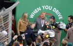 Zandvoort 27 augustus 2023
Grandprix F1 van Zandvoort gewonnen door Max Verstappen.
Koning Willem Alexander Koningin Maxima met Max Verstappen bij F1
