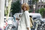Amsterdam 4 augustus 2023
Leontien Ruiters doet boodschappen op de Cornelis schuytstraat.