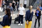 Hilversum 29 augustus 2023
Presentatie nieuwe tv seizoen NPO bij studio 21 op het mediapark. Lex Uiting