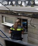 Amsterdam 3 augustus 2023
Politie onderzoek bij de woning van Olcay Gulsen en Ruud de Wild nadat er ingebroken is.