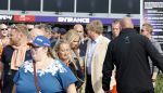 Zandvoort 26 augustus 2023
Koning Willem Alexander en prinses Amalia bij de training van de GP F1 op Zandvoort.