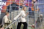 Zandvoort 26 augustus 2023
Koning Willem Alexander en prinses Amalia bij de training van de GP F1 op Zandvoort.