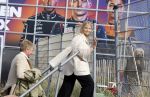 Zandvoort 26 augustus 2023
Koning Willem Alexander en prinses Amalia bij de training van de GP F1 op Zandvoort.