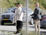 Zandvoort 26 augustus 2023
Koning Willem Alexander en prinses Amalia bij de training van de GP F1 op Zandvoort.