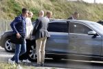 Zandvoort 26 augustus 2023
Koning Willem Alexander en prinses Amalia bij de training van de GP F1 op Zandvoort.