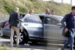 Zandvoort 26 augustus 2023
Koning Willem Alexander en prinses Amalia bij de training van de GP F1 op Zandvoort.