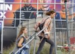 Zandvoort 26 augustus 2023
Koning Willem Alexander en prinses Amalia bij de training van de GP F1 op Zandvoort.
Prins Maurits en Prinses Marilene met hun kinderen