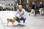Haarlem 3 augustus 2023
Raymond Mens met zijn hond in het centrum van Haarlem .
