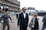 Assen 25 juli 2023
Rechtszaak Thijs Romer in de rechtbank van Assen Zijn moeder vader  Peter Romer en stiefmoeder kwamen met hem mee. Zijn advocaat is Wikke Monster