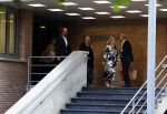 Assen 25 juli 2023
Rechtszaak Thijs Romer in de rechtbank van Assen Zijn moeder vader  Peter Romer en stiefmoeder kwamen met hem mee. Zijn advocaat is Wikke Monster