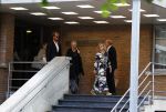 Assen 25 juli 2023
Rechtszaak Thijs Romer in de rechtbank van Assen Zijn moeder vader  Peter Romer en stiefmoeder kwamen met hem mee. Zijn advocaat is Wikke Monster