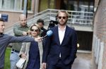 Assen 25 juli 2023
Rechtszaak Thijs Romer in de rechtbank van Assen Zijn moeder vader  Peter Romer en stiefmoeder kwamen met hem mee. Zijn advocaat is Wikke Monster