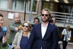 Assen 25 juli 2023
Rechtszaak Thijs Romer in de rechtbank van Assen Zijn moeder vader  Peter Romer en stiefmoeder kwamen met hem mee. Zijn advocaat is Wikke Monster