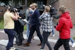 Assen 25 juli 2023
Rechtszaak Thijs Romer in de rechtbank van Assen Zijn moeder vader  Peter Romer en stiefmoeder kwamen met hem mee. Zijn advocaat is Wikke Monster