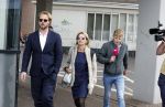 Assen 25 juli 2023
Rechtszaak Thijs Romer in de rechtbank van Assen Zijn moeder vader  Peter Romer en stiefmoeder kwamen met hem mee. Zijn advocaat is Wikke Monster