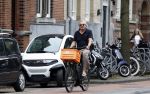 Amsterdam 24 juli 2023
Victor Reinier op zijn fiets in Amsterdam zuid.