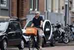 Amsterdam 24 juli 2023
Victor Reinier op zijn fiets in Amsterdam zuid.