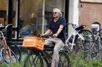Amsterdam 24 juli 2023
Victor Reinier op zijn fiets in Amsterdam zuid.