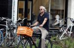 Amsterdam 24 juli 2023
Victor Reinier op zijn fiets in Amsterdam zuid.