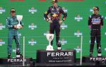 Winnaar Max Verstappen 2 Fernando Alonso en 3 Pierre Gasly Prins Bernhard Jr.