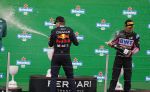 Winnaar Max Verstappen 2 Fernando Alonso en 3 Pierre Gasly Prins Bernhard Jr.