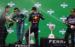 Winnaar Max Verstappen 2 Fernando Alonso en 3 Pierre Gasly Prins Bernhard Jr.