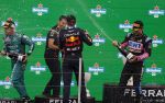 Winnaar Max Verstappen 2 Fernando Alonso en 3 Pierre Gasly Prins Bernhard Jr.