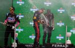 Winnaar Max Verstappen 2 Fernando Alonso en 3 Pierre Gasly Prins Bernhard Jr.