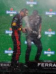 Winnaar Max Verstappen 2 Fernando Alonso en 3 Pierre Gasly Prins Bernhard Jr.