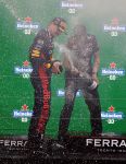 Winnaar Max Verstappen 2 Fernando Alonso en 3 Pierre Gasly Prins Bernhard Jr.