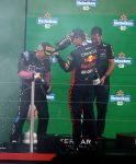 Winnaar Max Verstappen 2 Fernando Alonso en 3 Pierre Gasly Prins Bernhard Jr.