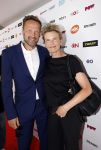 Hilversum 27 augustus 2024
Winter presentatie NPO in studio 21 op het mediapark. Anita Witzier kwam met haar man
