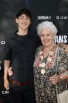 Amsterdam 9augustus 2024
Premiere show Hans Klok in Carre . Annewil Blankers kwam met haar kleinzoon