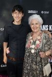 Amsterdam 9augustus 2024
Premiere show Hans Klok in Carre . Annewil Blankers kwam met haar kleinzoon