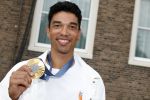 Den Haag 13 augustus 2024
De Olympische sporters die een medaille gehaald hebben worden ontvangen door premier Dick Schoof .
