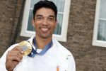 Den Haag 13 augustus 2024
De Olympische sporters die een medaille gehaald hebben worden ontvangen door premier Dick Schoof .