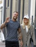 Amsterdam 8 augustus 2024
Dave Roelvink en zijn nieuwe vriendin Marijn Kuipers op de pc hooftstraat bij Dave zijn appartement .