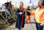 Zandvoort 25 augustus 2024
F1 Grand Prix op circuit Zandvoort met veel Bn ers en Royals. Dilan Yesilgoz kwam met haar man en haar beveiliging