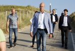 Scheveningen 27 augustus 2024
Afscheids feestje van Mark Rutte bij strandtent Culpepper. Dilan Yesilgoz met haar man en beveiliging
