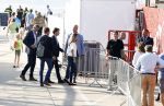 Scheveningen 27 augustus 2024
Afscheids feestje van Mark Rutte bij strandtent Culpepper. Dilan Yesilgoz met haar man en beveiliging