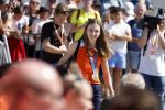 Scheveningen 12 augustus 2024
Aankomst olympische sporters in scheveningen . Humberto Tan presenteert het programma. Femke Bol