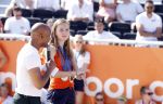 Scheveningen 12 augustus 2024
Aankomst olympische sporters in scheveningen . Humberto Tan presenteert het programma. Femke Bol