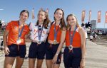 Scheveningen 12 augustus 2024
Aankomst olympische sporters in scheveningen . Humberto Tan presenteert het programma. Femke Bol
